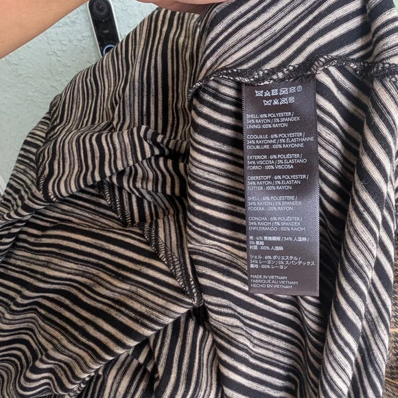 NWT sz L ANTHROPOLOGIE SALSOLA DRESS by Maeve, Cute & Comfy High Low Tie waist - Picture 9 of 10